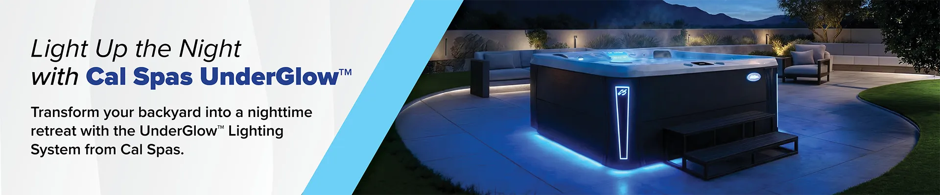 Calspas hot tub being used in a family setting - Westminister