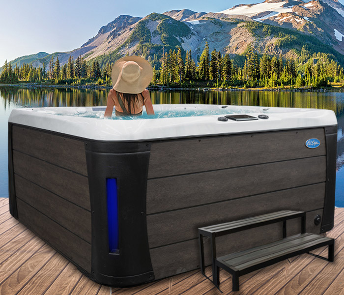 Calspas hot tub being used in a family setting - hot tubs spas for sale Westminister